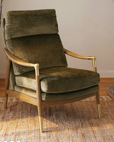 Next green chenille - green,