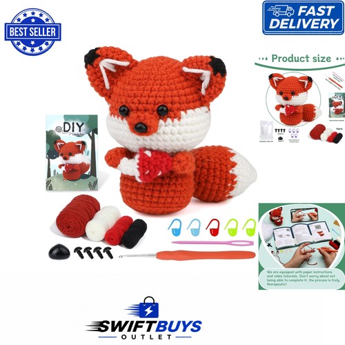Complete fox crochet starter - complete,