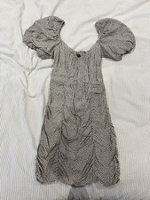 Zara Size S Cream/Black Polka