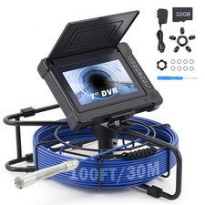 7 in. Sewer Camera with 30m