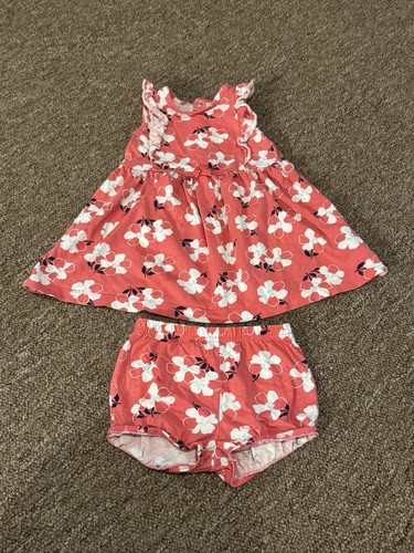 Pink red floral baby girl - floral,