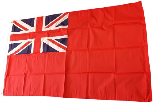 Red ensign flag - red, 5x3