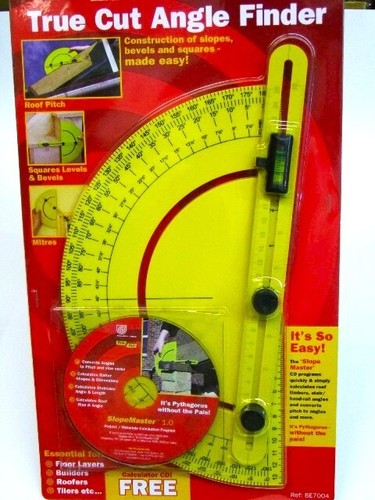 True cut angle - angle, finder