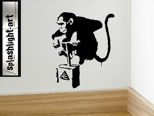 Banksy monkey detonator - monkey, vinyl