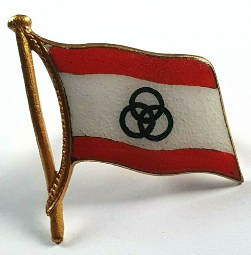 Enamel cap badge centre - enamel,