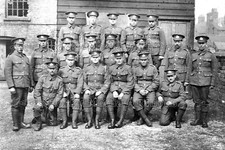sqq-91 WWI, Military, Soldiers, Lincolnshire Regiment, Grimsby. Photo
