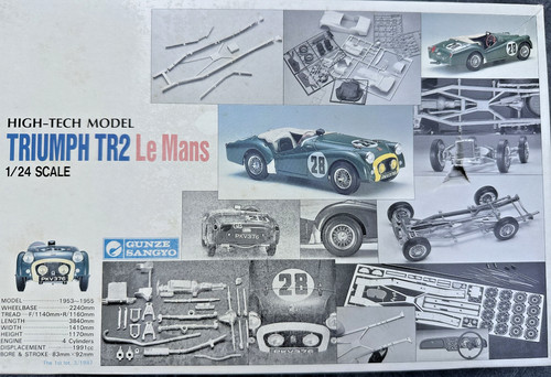 Triumph tr2 mans 1 24 - le,