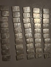 50x 1 Gram Valcambis 999 Fine