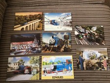 8 VINTAGE POSTCARDS - THOMAS