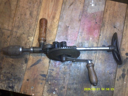 Vintage shoulder drill a - drill,