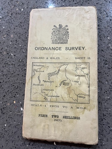 Ordnance survey map inch - survey,