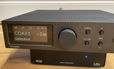 Audiolab M-DAC with regulated linear power supply developed by MCRU and Longdog