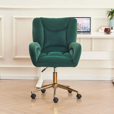 Swivel Chair Velvet Armchair