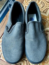 VANS Grey Slip On Grey Canvas