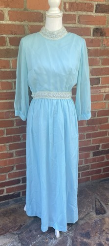 Vintage 60s handmade maxi - handmade,