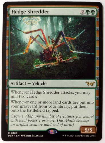 Hedge shredder duskmourn - shredder,