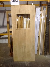 Oak Ledged Door, V Groove