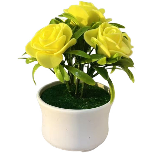 Indoor foam rose - rose, artificial