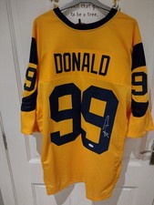 NFL Rams Aaron Donald Signed Jersey JSA Authenticated