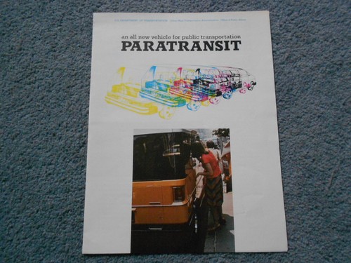 1975 dot ptv paratransit - 1975,
