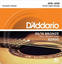 D'Addario EZ900 Extra Light Acoustic Guitar Strings 10 - 50