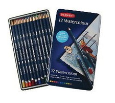 Derwent Watercolour Pencils 12 Tin 