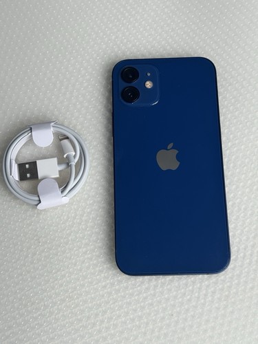 Iphone blue 64gb unlocked - 12,