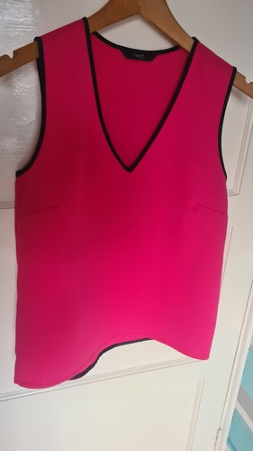 Next cerise pink sleeveless - next,