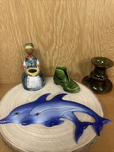 Pottery ornamental items - 4, x
