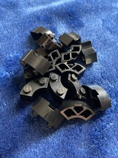 Lego Bundle Of 16 Black Curved Bricks