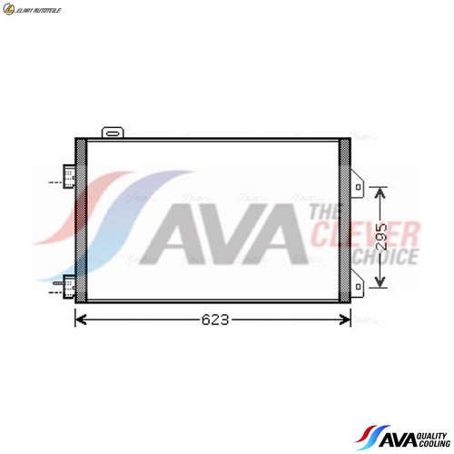 Condenser air con rta5347 for - air,
