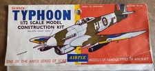Airfix 1/72 RAF Hawker Typhoon 1959 TYPE 2 issue red stripe vintage kit RARE