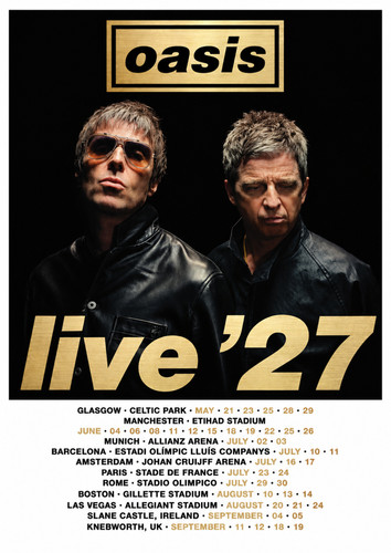 Oasis live world - world, tour