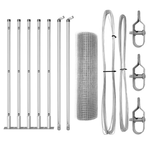 Welded wire fence with - welded,