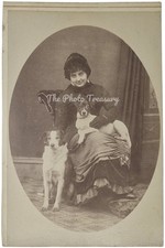 CABINET CARD GOVERNESS WITH