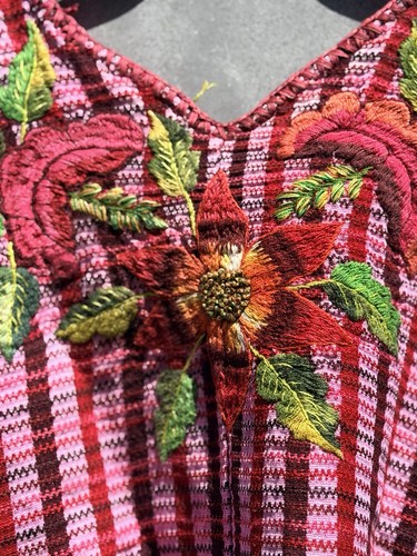 Vintage guatemalan red and - vintage,