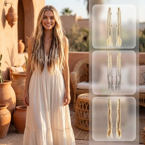 2pcs boho clip - boho, in
