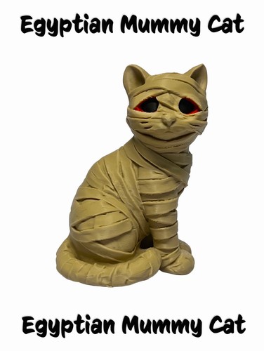 The egyptian mummy cat 3d - the,