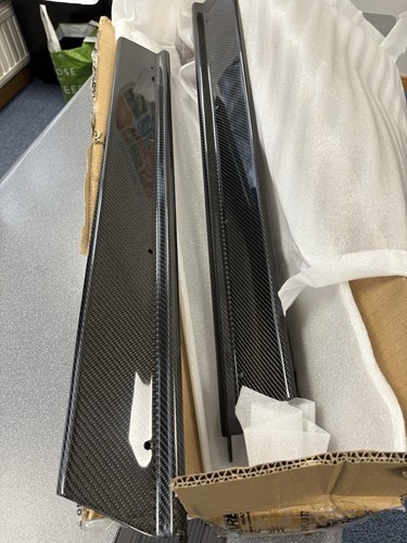 Carbon miata side sill covers - side,