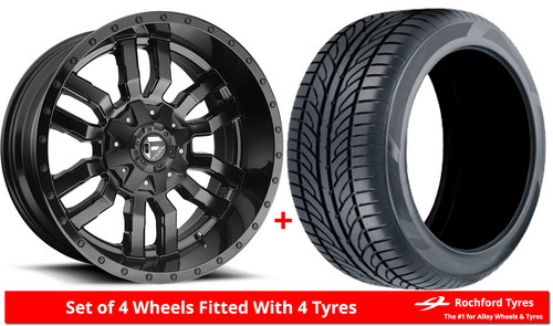 Alloy wheels tyres fuel - wheels, 18"