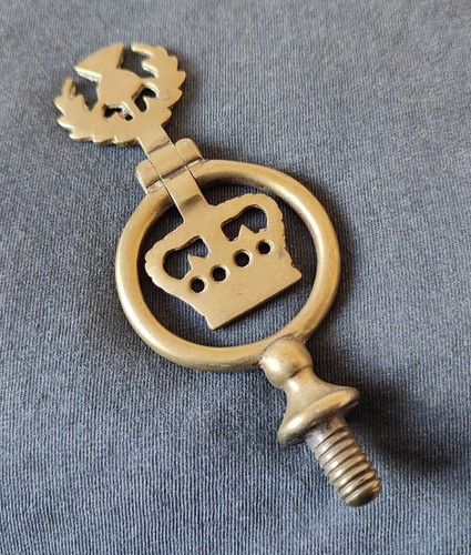 Antique horse brass swinger - antique,