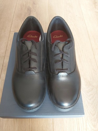 Brand new boys clarks black - brand,