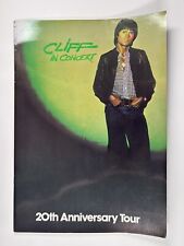 Cliff Richard Skyband Signed Program Original Vintage 20th Anniversary Tour 1978