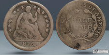 1856 Seated Liberty Half Dime