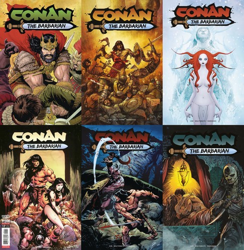 Conan the barbarian issues 8 - barbarian, (issues
