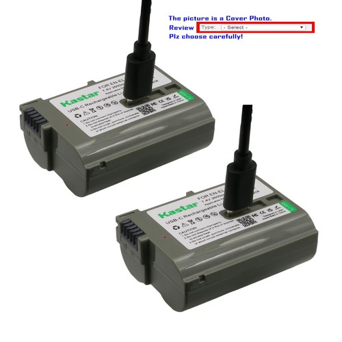 Kastar battery for nikon d500 - kastar,