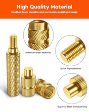 338PCS Threaded Inserts for