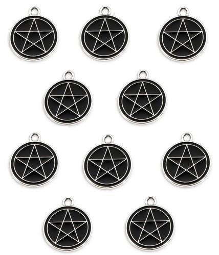 Black pentagram protection - pentagram,