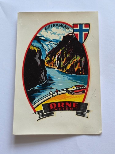 Vintage geiranger ørneveien - vintage,