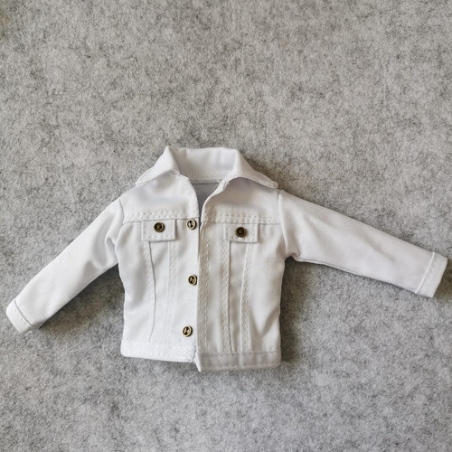 Scale jeans coat jacket - coat,